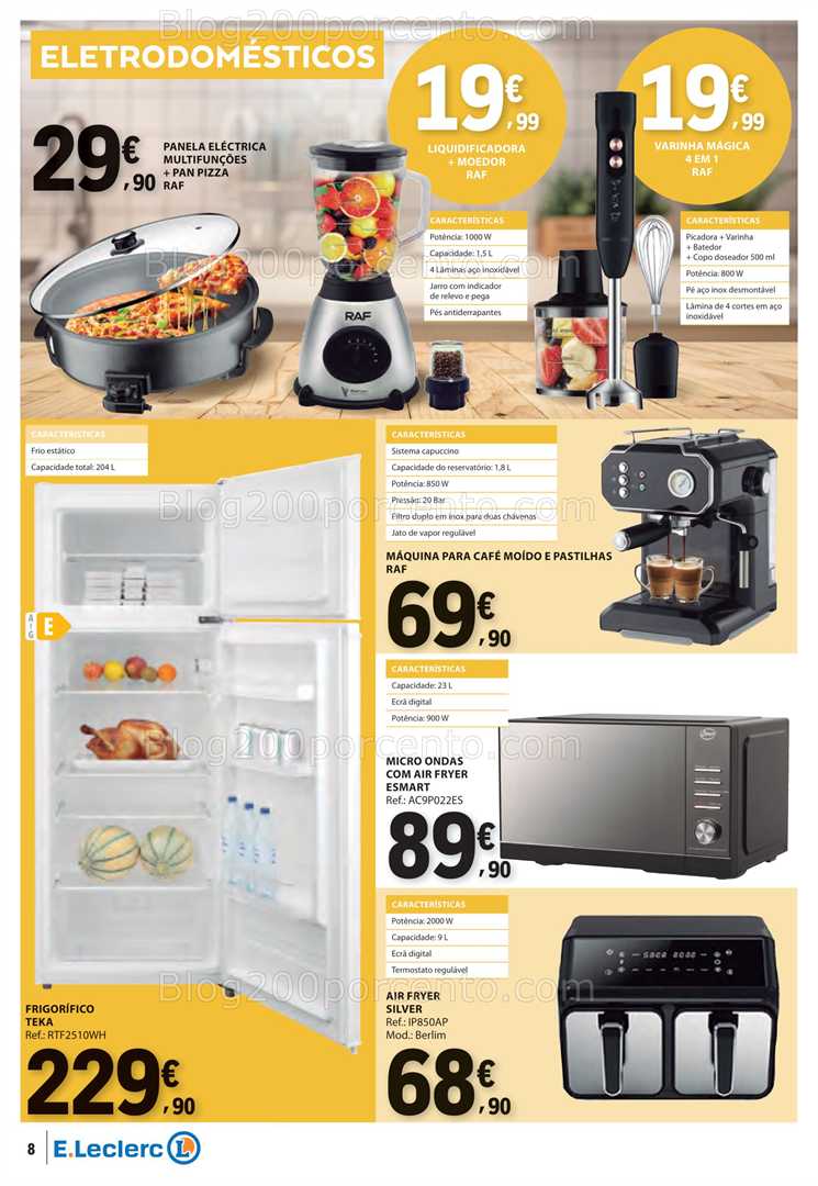Antevisão Folheto E-LECLERC Bazar Promoções de 28 agosto a 10 setembro