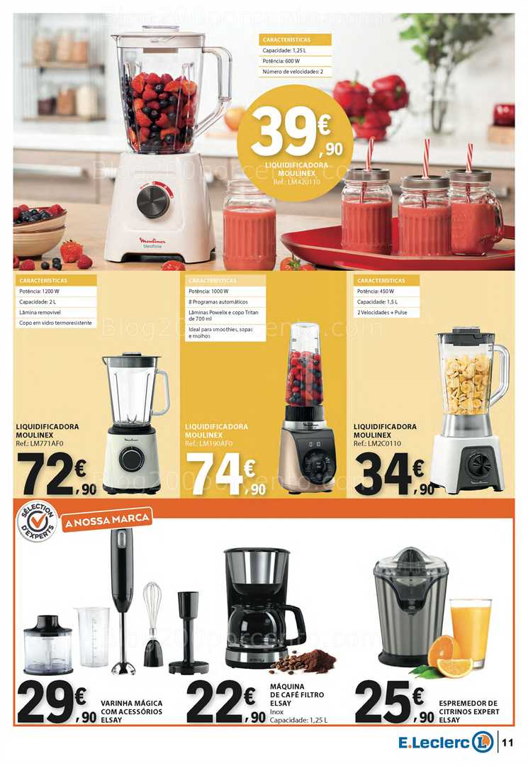 Antevisão Folheto E-LECLERC Bazar Promoções de 14 a 27 agosto