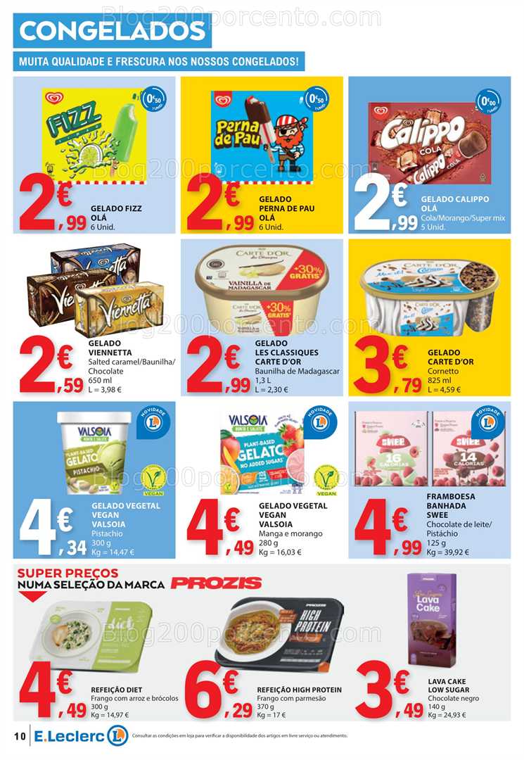 Antevisão Folheto E-LECLERC Promoções de 14 a 20 agosto