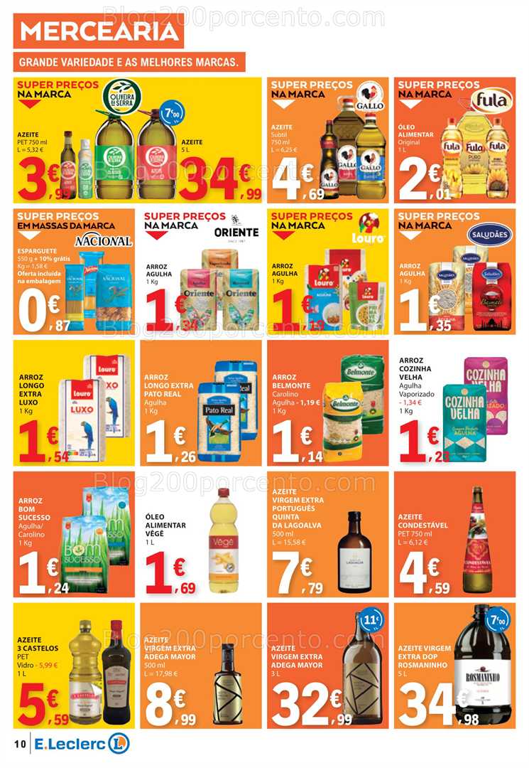 Antevisão Folheto E-LECLERC Promoções de 28 agosto a 3 setembro