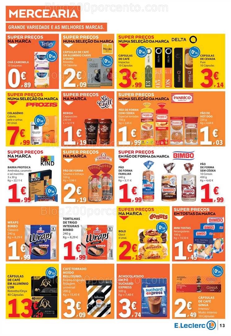 Antevisão Folheto E-LECLERC Promoções de 28 agosto a 3 setembro
