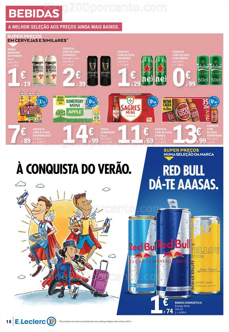 Antevisão Folheto E-LECLERC Promoções de 28 agosto a 3 setembro