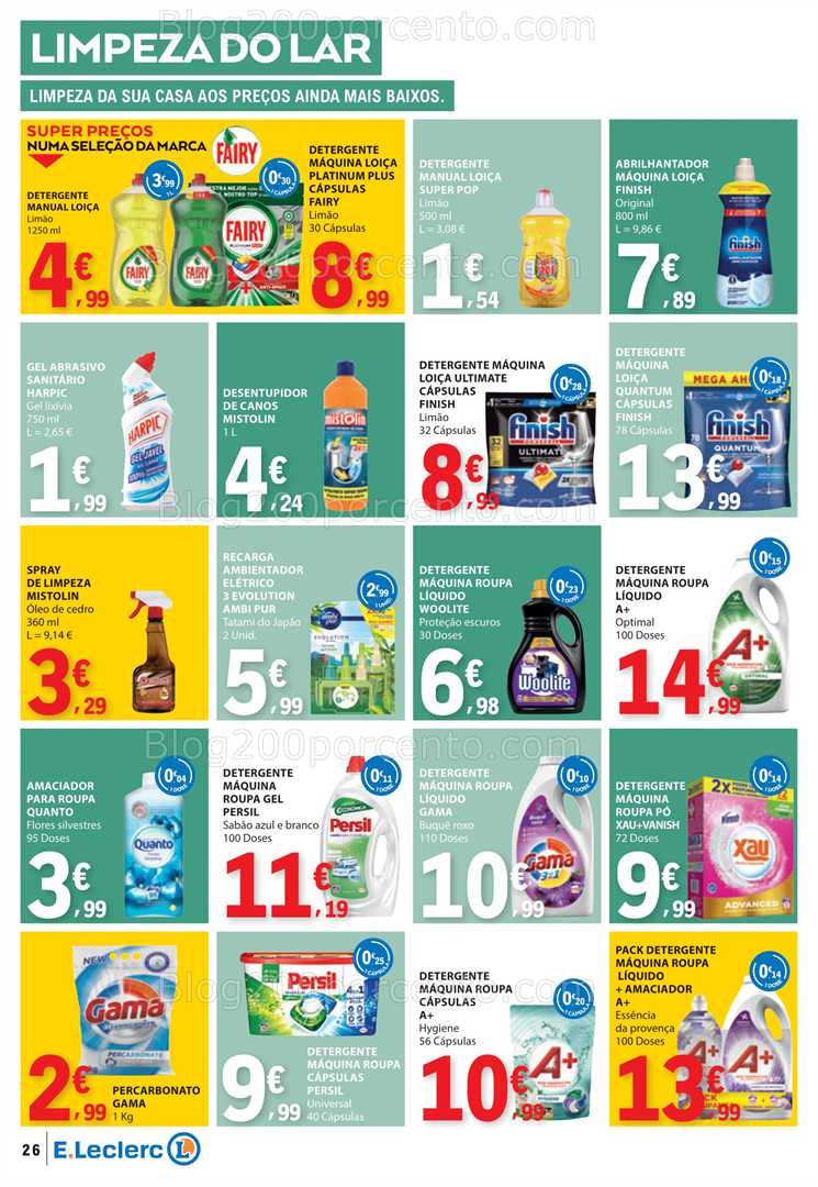 Antevisão Folheto E-LECLERC Promoções de 28 agosto a 3 setembro