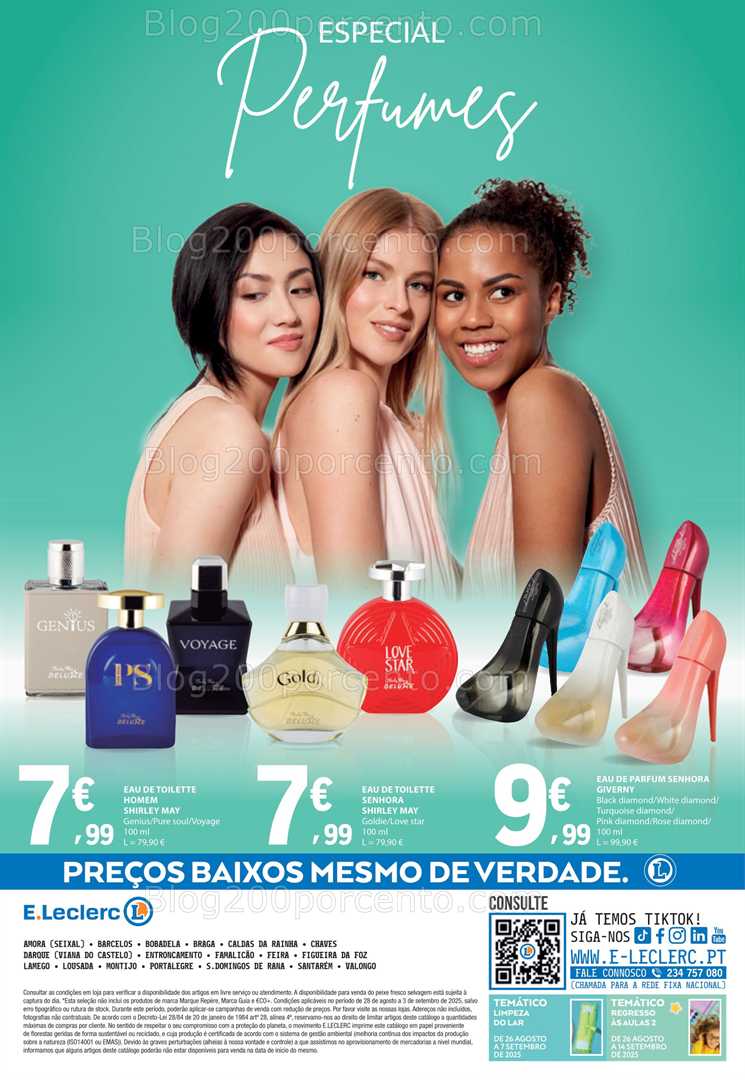 Antevisão Folheto E-LECLERC Promoções de 28 agosto a 3 setembro
