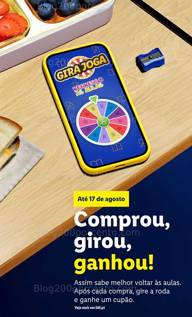 Antevisão Folheto LIDL Especial Regresso às Aulas - 15 agosto a 18 setembro