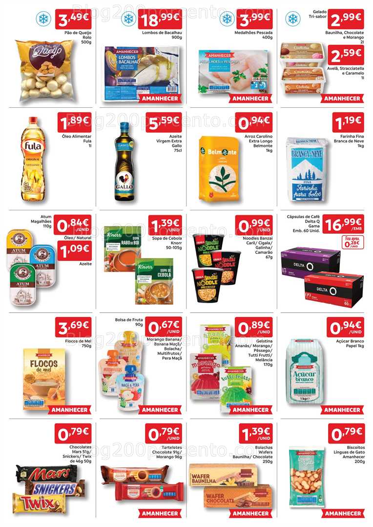 Antevisão Folheto AMANHECER Promoções de 28 agosto a 3 setembro