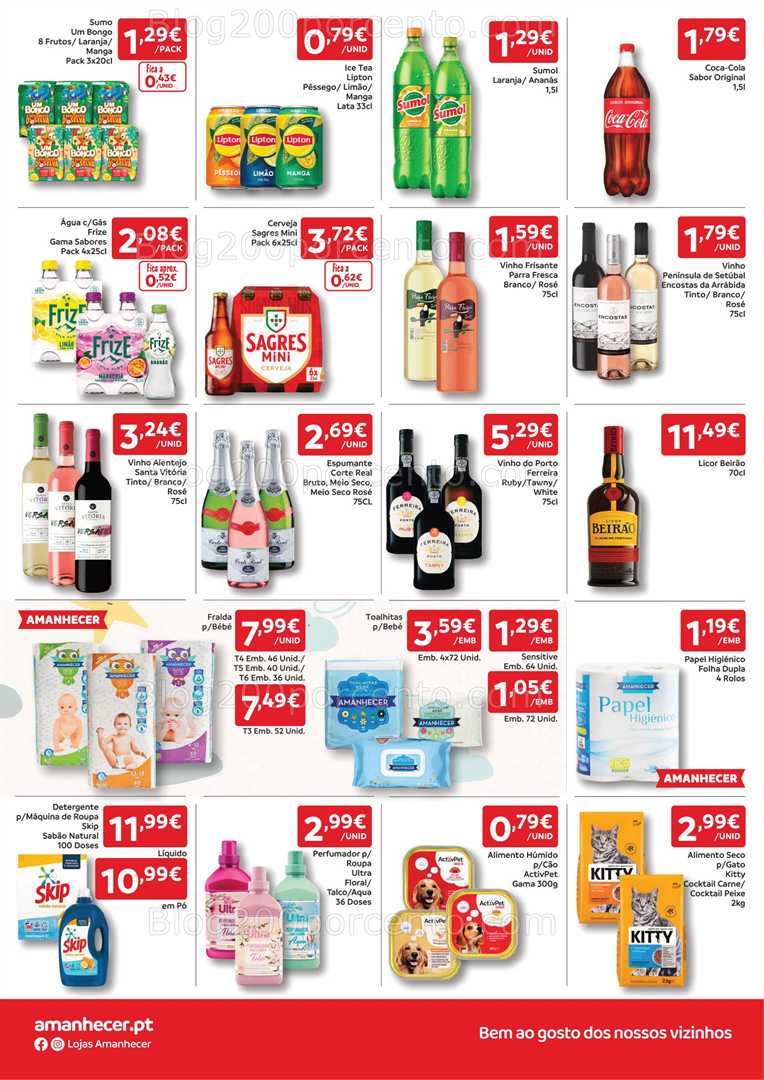 Antevisão Folheto AMANHECER Promoções de 28 agosto a 3 setembro