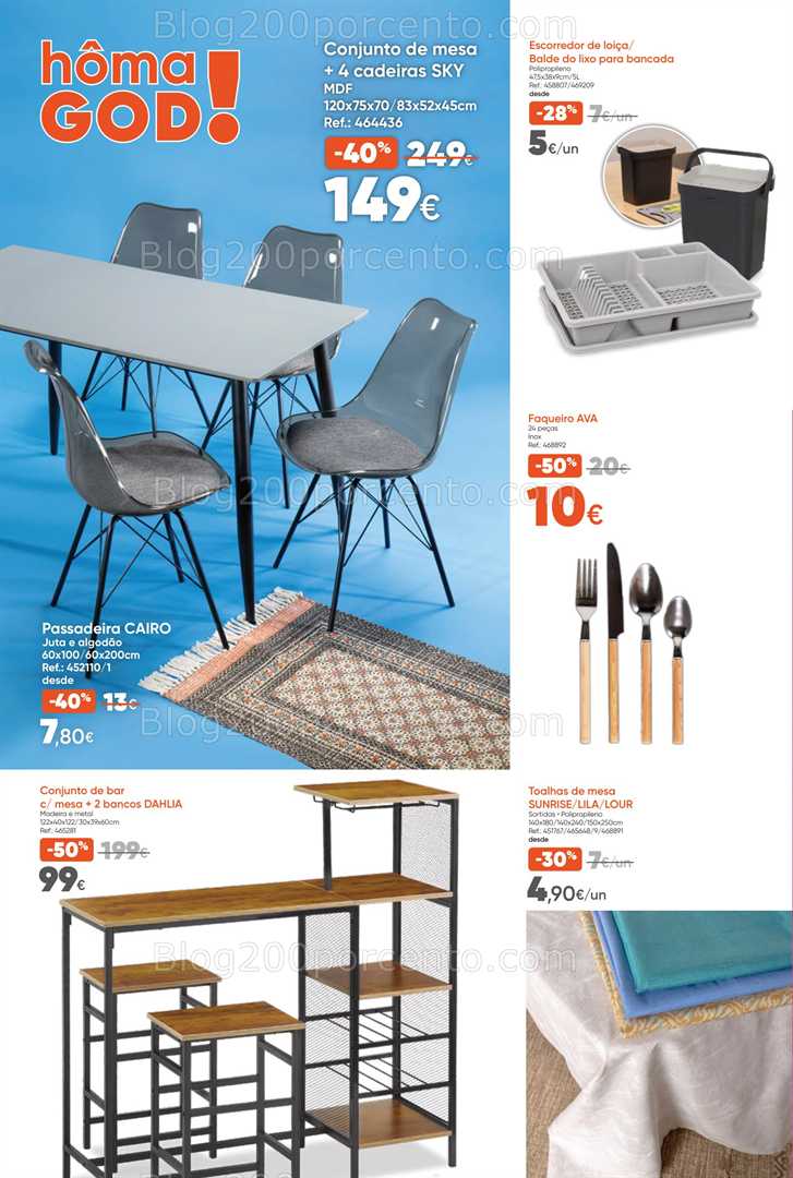 Antevisão Folheto HÔMA Promoções de 22 agosto a 8 setembro