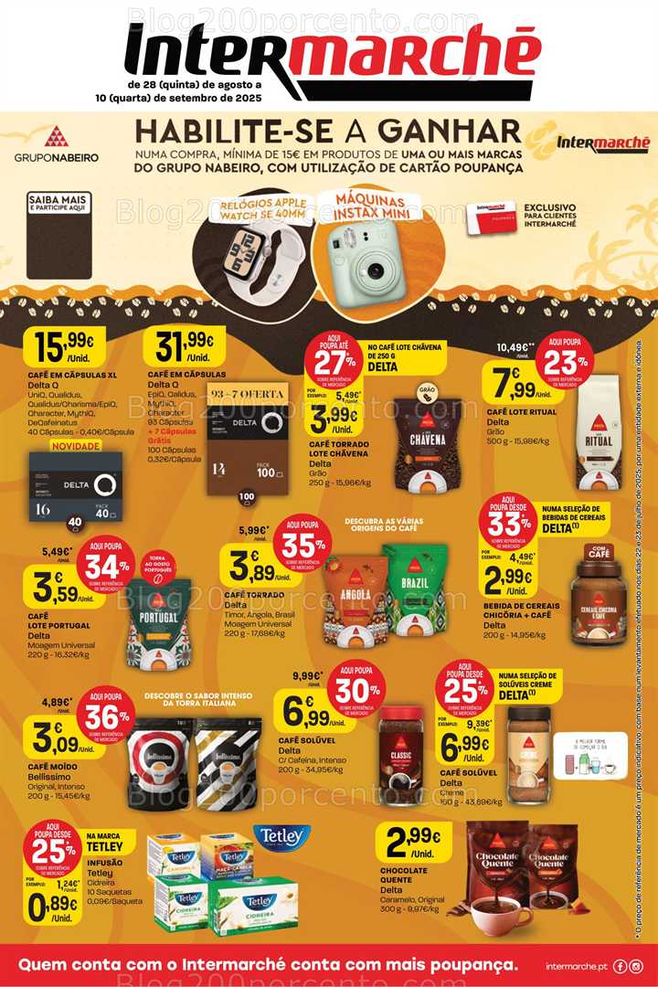 Antevisão Folheto INTERMARCHÉ Extra Bebidas - 28 agosto a 10 setembro
