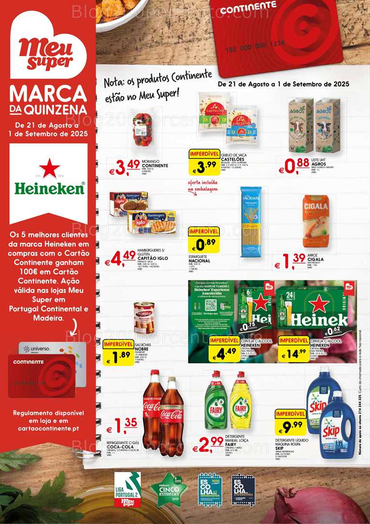 Antevisão Folheto MEU SUPER Promoções de 21 agosto a 1 setembro