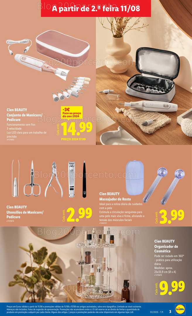 Antevisão Folheto LIDL Bazar Promoções de 11 a 21 agosto - Edição Digital all