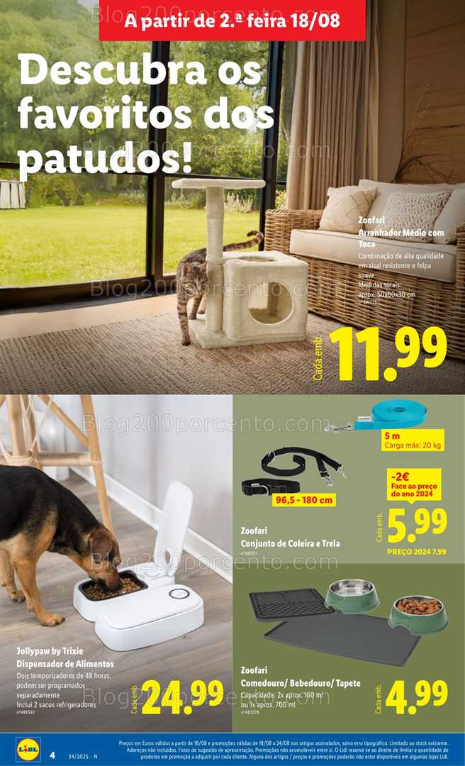 Antevisão Folheto LIDL Bazar Promoções de 18 a 28 agosto - Edição Digital