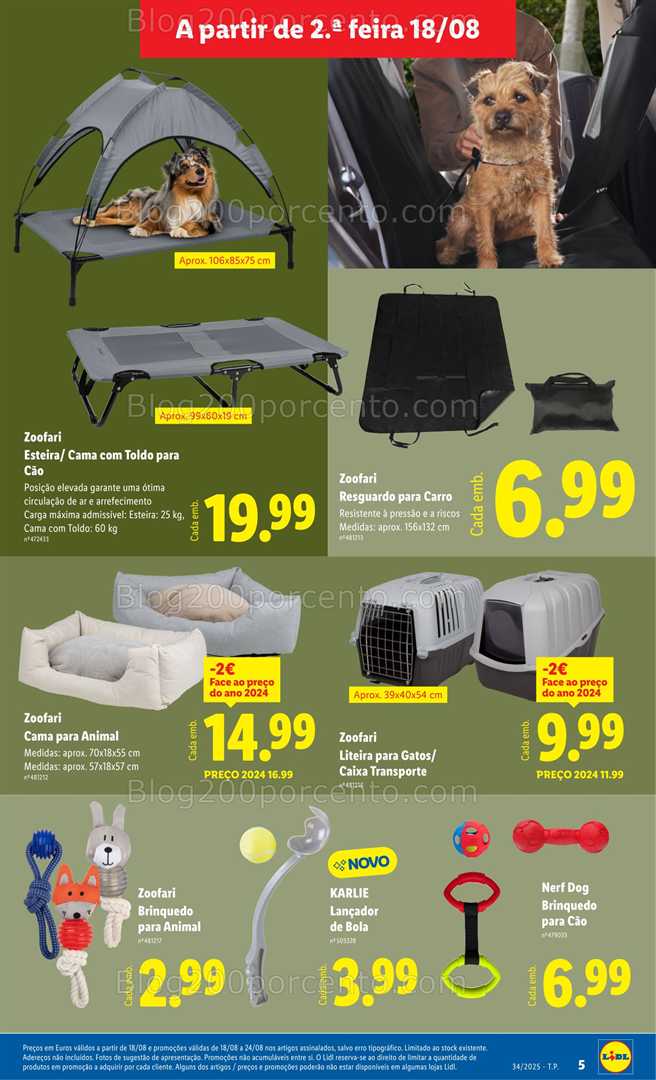 Antevisão Folheto LIDL Bazar Promoções de 18 a 28 agosto - Edição Digital