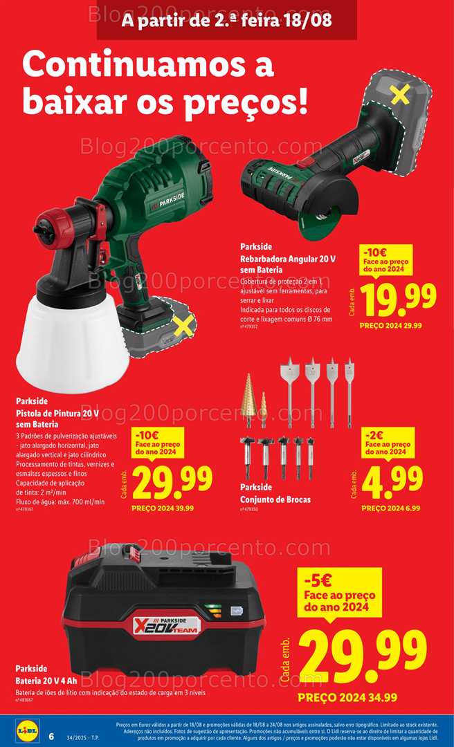 Antevisão Folheto LIDL Bazar Promoções de 18 a 28 agosto - Edição Digital