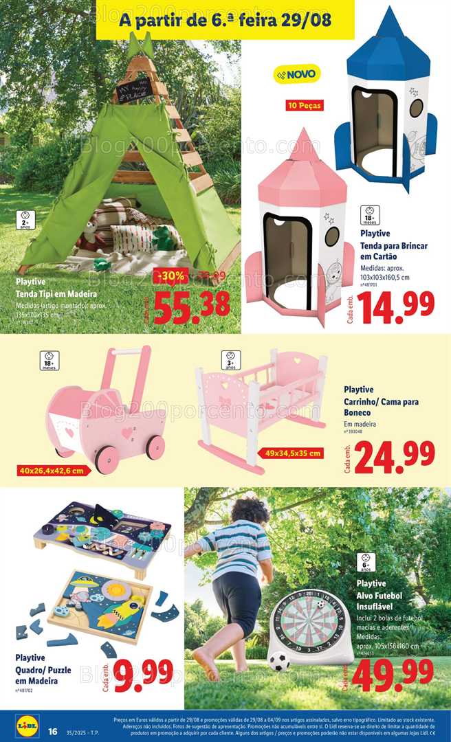 Antevisão Folheto LIDL Bazar Promoções de 25 agosto a 4 setembro
