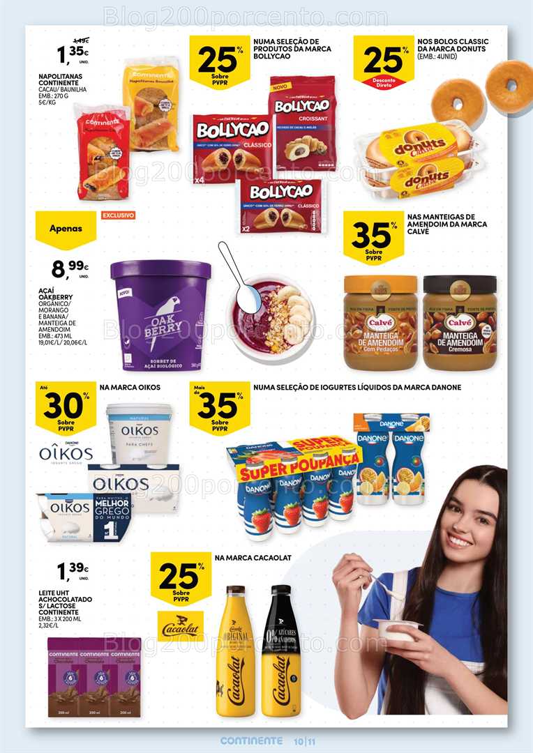 Antevisão Folheto CONTINENTE Especial Pequeno Almoço Promoções de 19 a 31 agosto