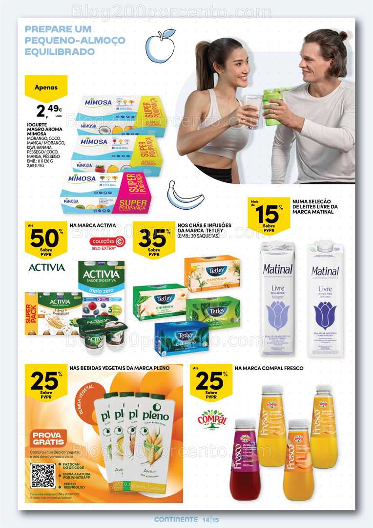 Antevisão Folheto CONTINENTE Especial Pequeno Almoço Promoções de 19 a 31 agosto