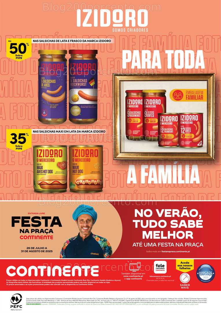 Antevisão Folheto CONTINENTE Especial Petiscos e Conservas - 12 a 31 agosto