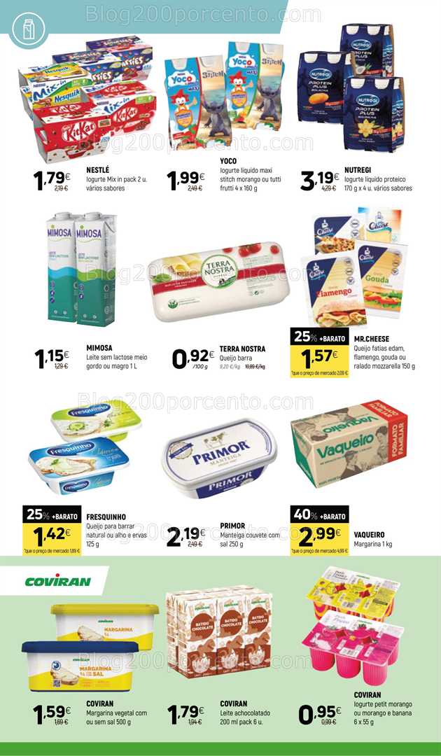 Antevisão Folheto COVIRAN Promoções de 26 agosto a 7 setembro