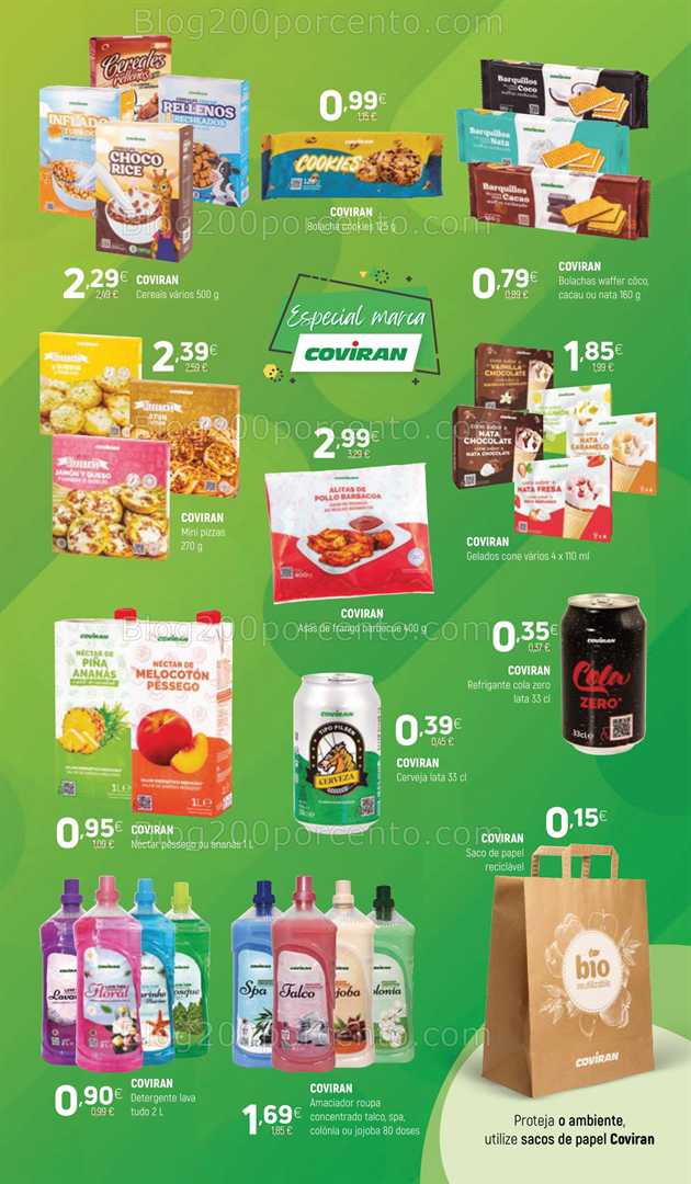 Antevisão Folheto COVIRAN Promoções de 26 agosto a 7 setembro