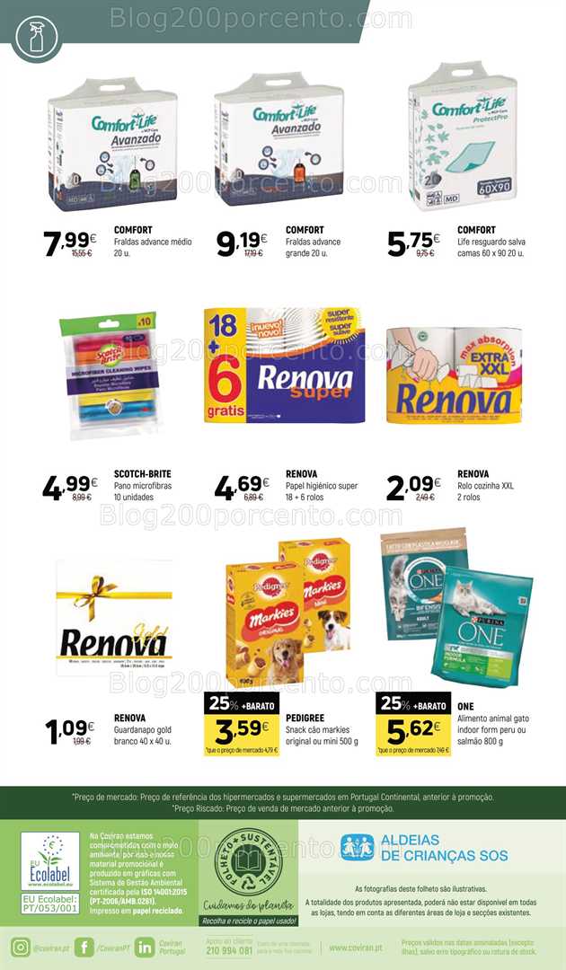 Antevisão Folheto COVIRAN Promoções de 26 agosto a 7 setembro