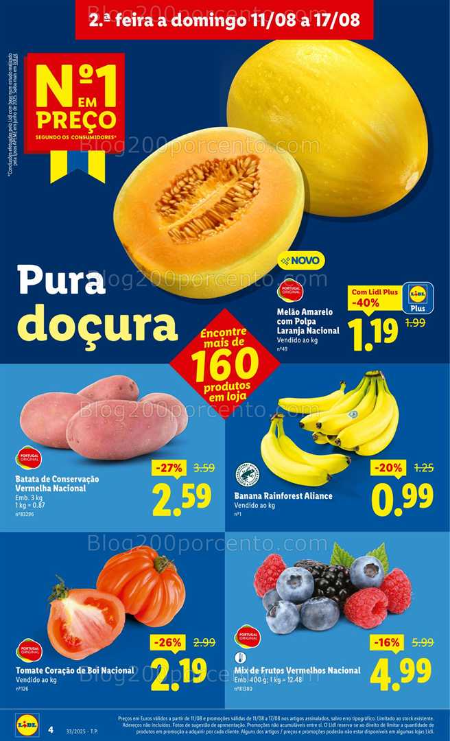Antevisão Folheto LIDL Promoções de 11 a 17 agosto - Edição Digital all