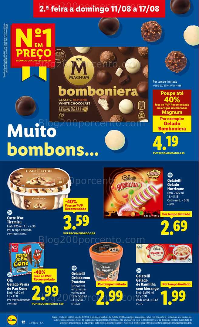 Antevisão Folheto LIDL Promoções de 11 a 17 agosto - Edição Digital all