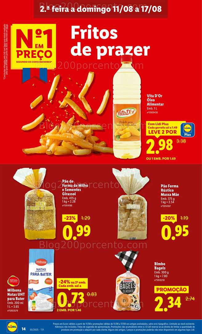 Antevisão Folheto LIDL Promoções de 11 a 17 agosto - Edição Digital all