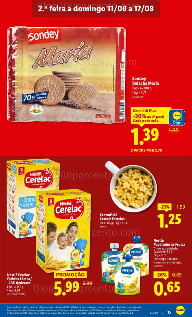 Antevisão Folheto LIDL Promoções de 11 a 17 agosto - Edição Digital all