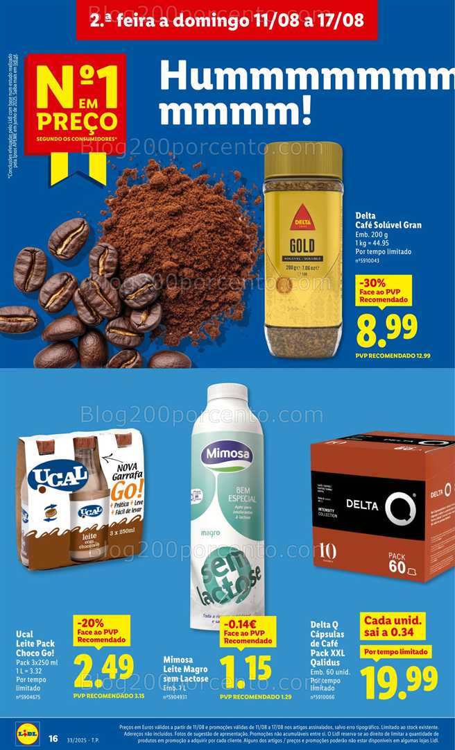 Antevisão Folheto LIDL Promoções de 11 a 17 agosto - Edição Digital all