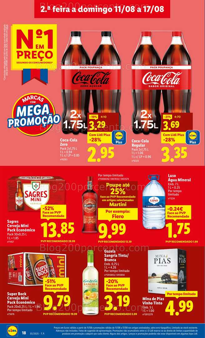 Antevisão Folheto LIDL Promoções de 11 a 17 agosto - Edição Digital all