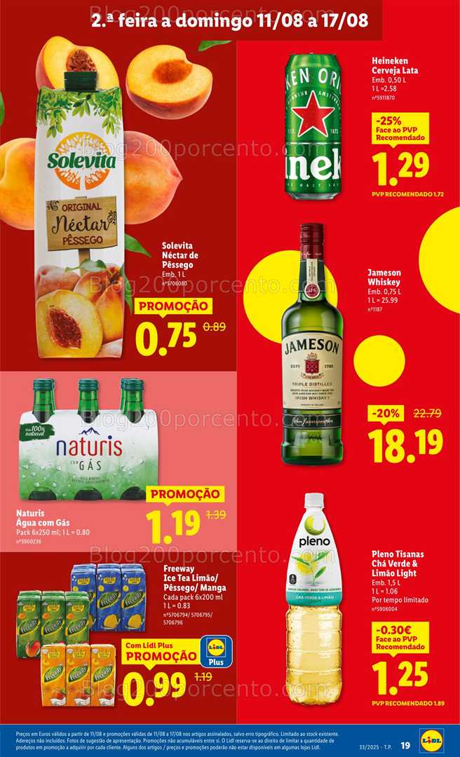 Antevisão Folheto LIDL Promoções de 11 a 17 agosto - Edição Digital all