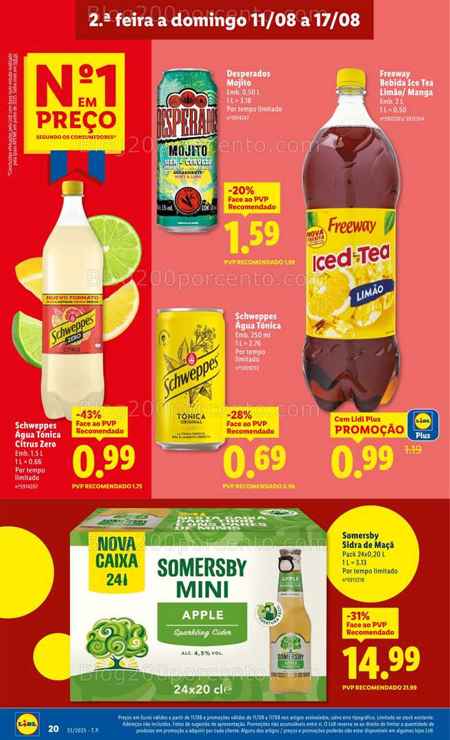 Antevisão Folheto LIDL Promoções de 11 a 17 agosto - Edição Digital all