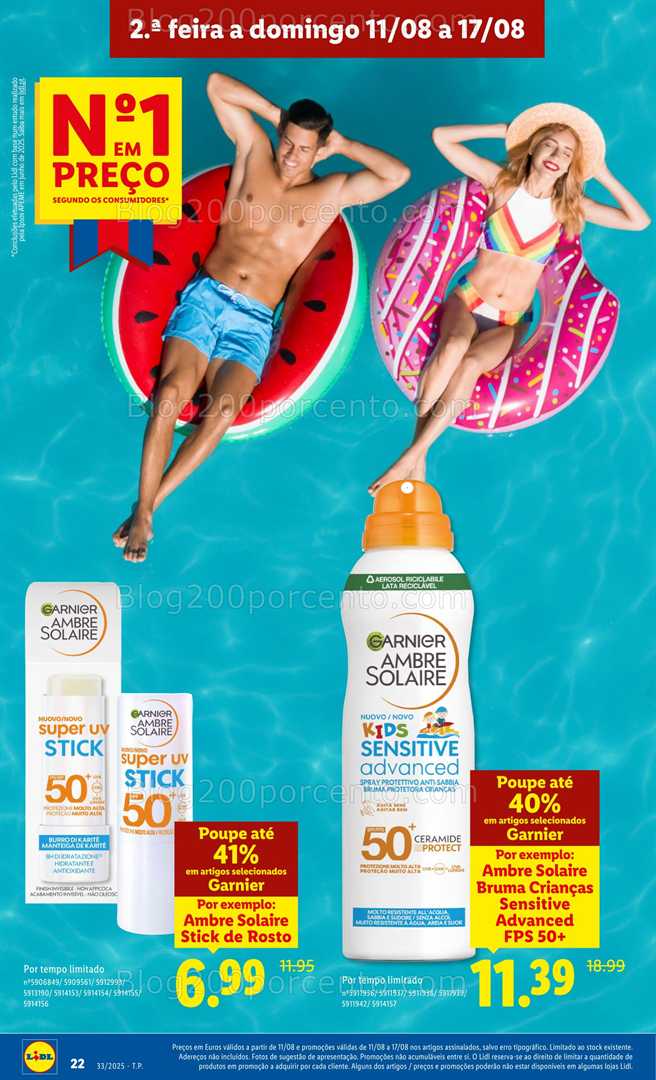 Antevisão Folheto LIDL Promoções de 11 a 17 agosto - Edição Digital all