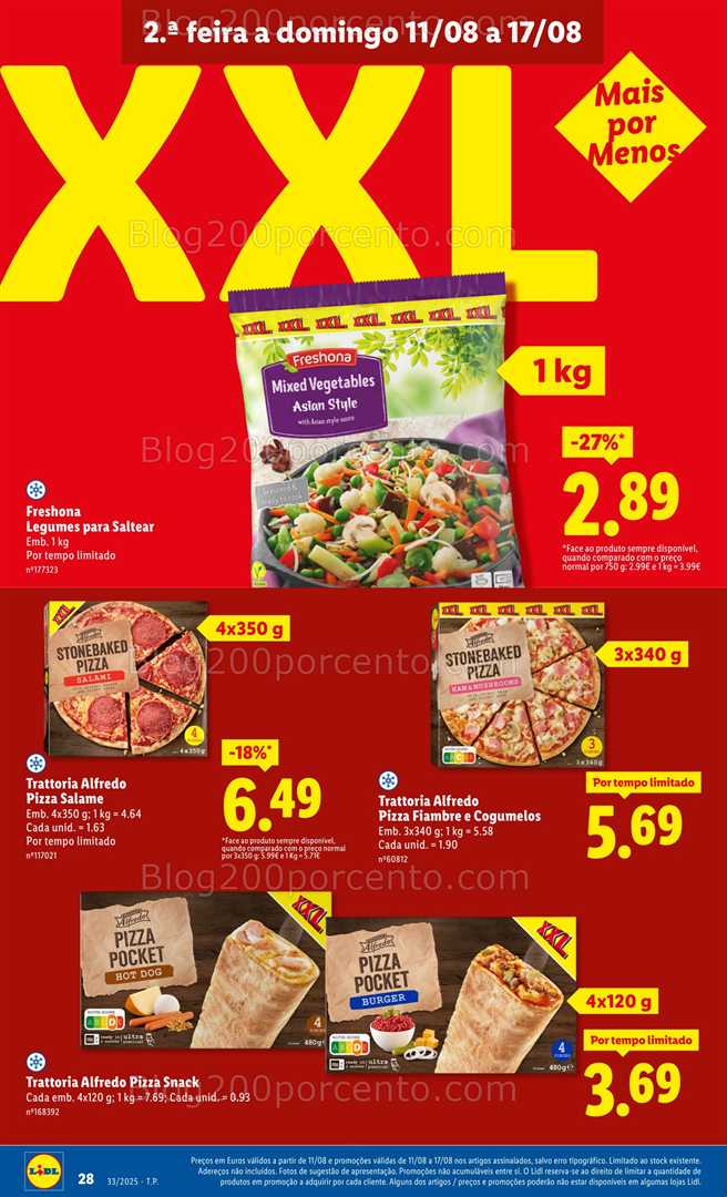 Antevisão Folheto LIDL Promoções de 11 a 17 agosto - Edição Digital all