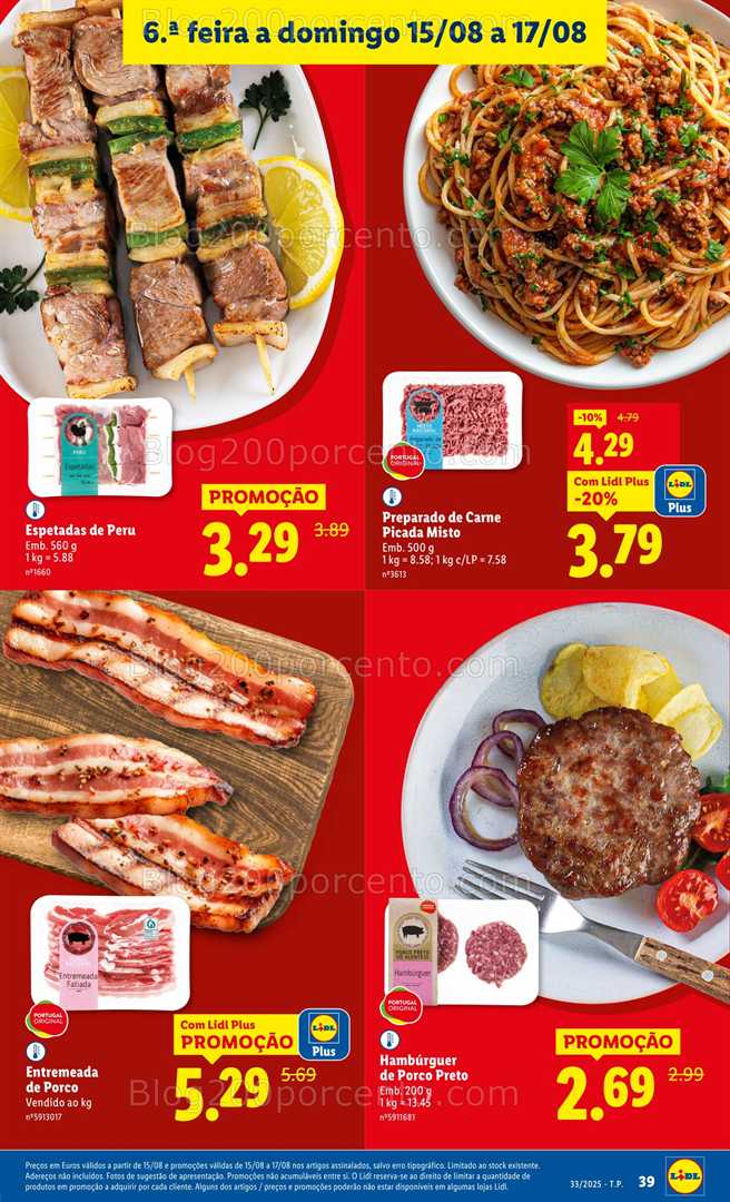Antevisão Folheto LIDL Promoções de 11 a 17 agosto - Edição Digital all