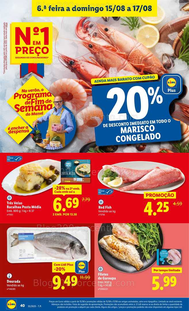 Antevisão Folheto LIDL Promoções de 11 a 17 agosto - Edição Digital all