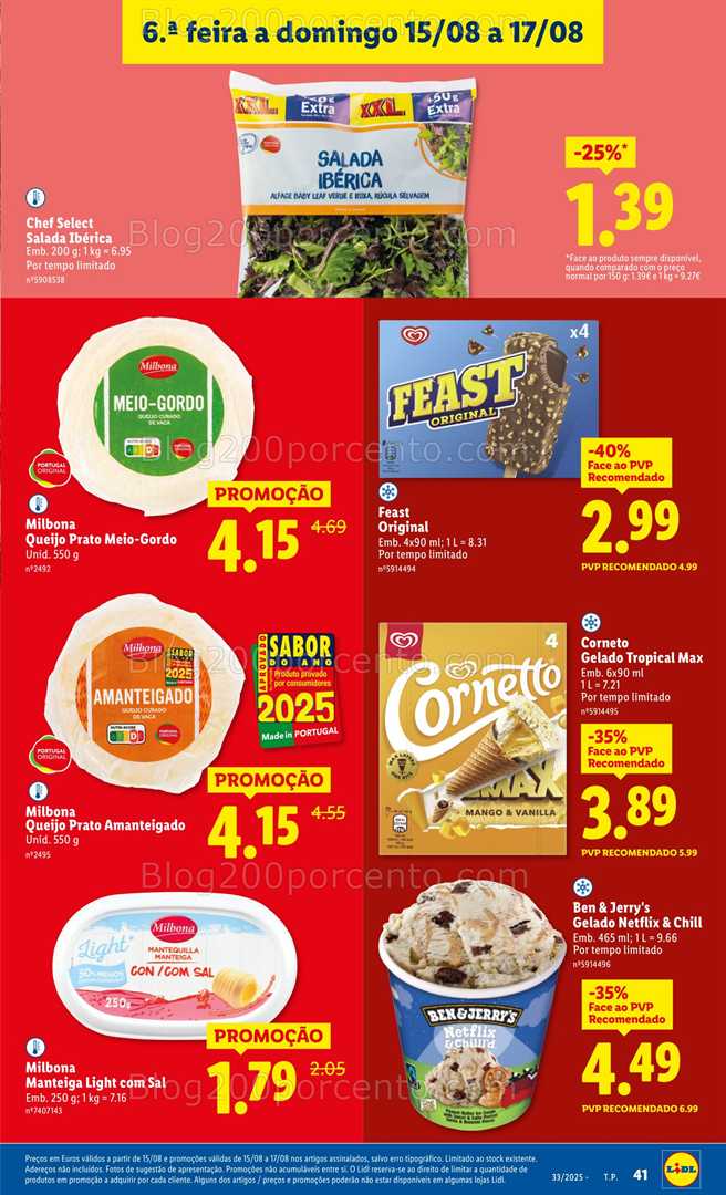Antevisão Folheto LIDL Promoções de 11 a 17 agosto - Edição Digital all