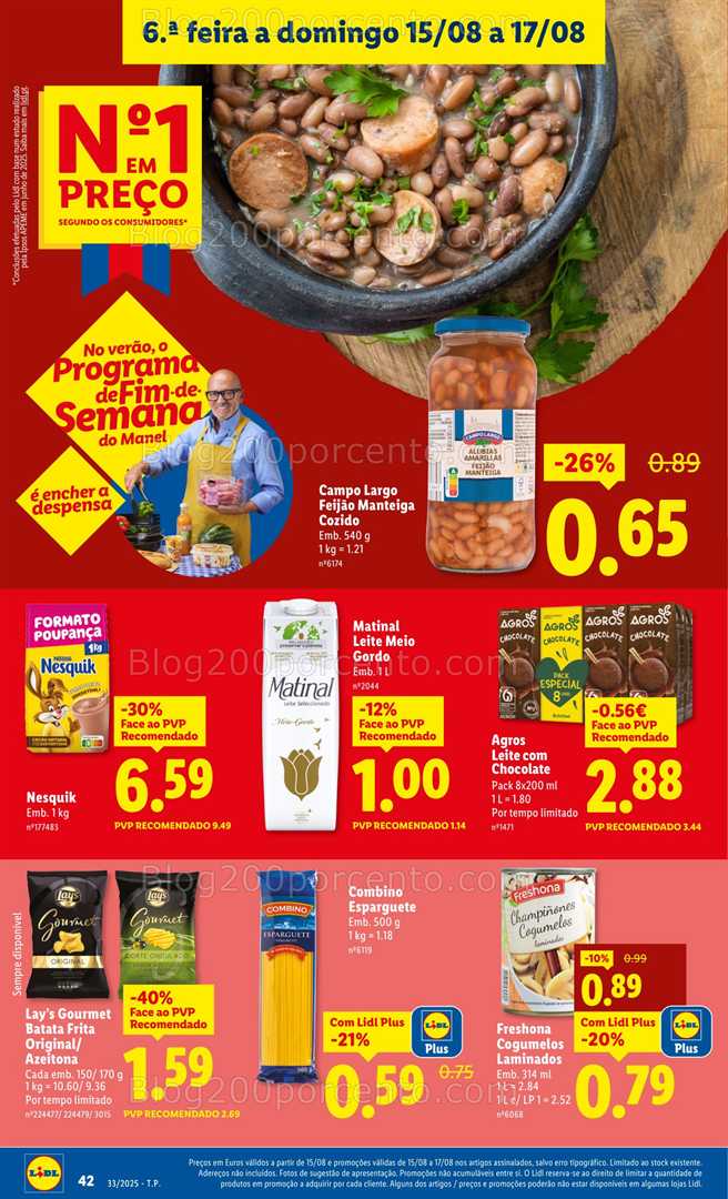 Antevisão Folheto LIDL Promoções de 11 a 17 agosto - Edição Digital all