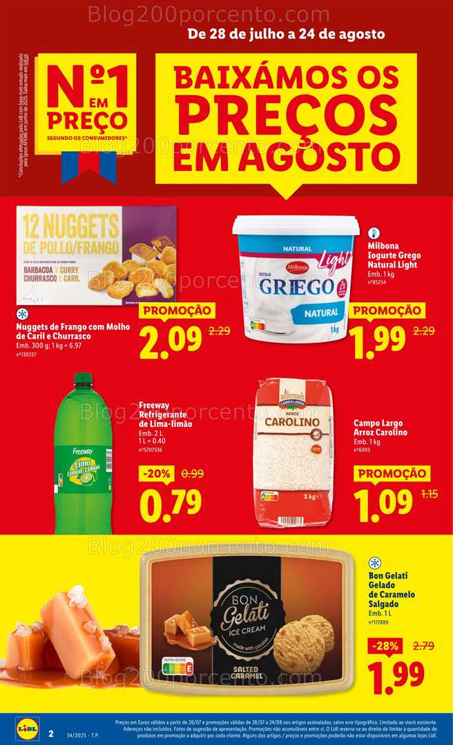 Antevisão Folheto LIDL Promoções de 18 a 24 agosto - Edição Digital
