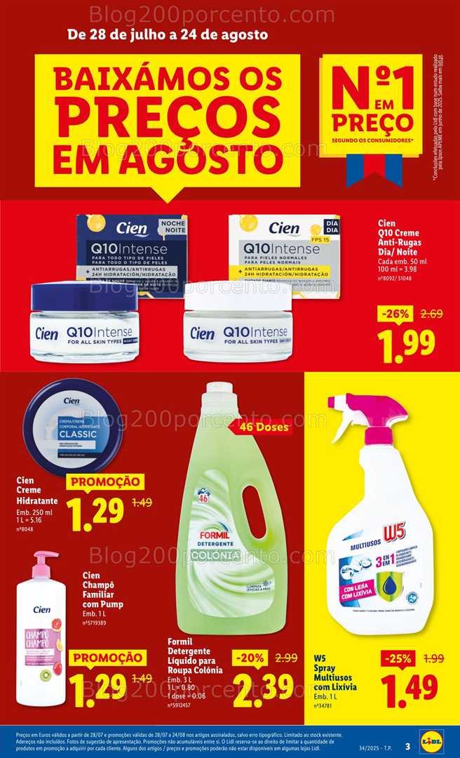 Antevisão Folheto LIDL Promoções de 18 a 24 agosto - Edição Digital