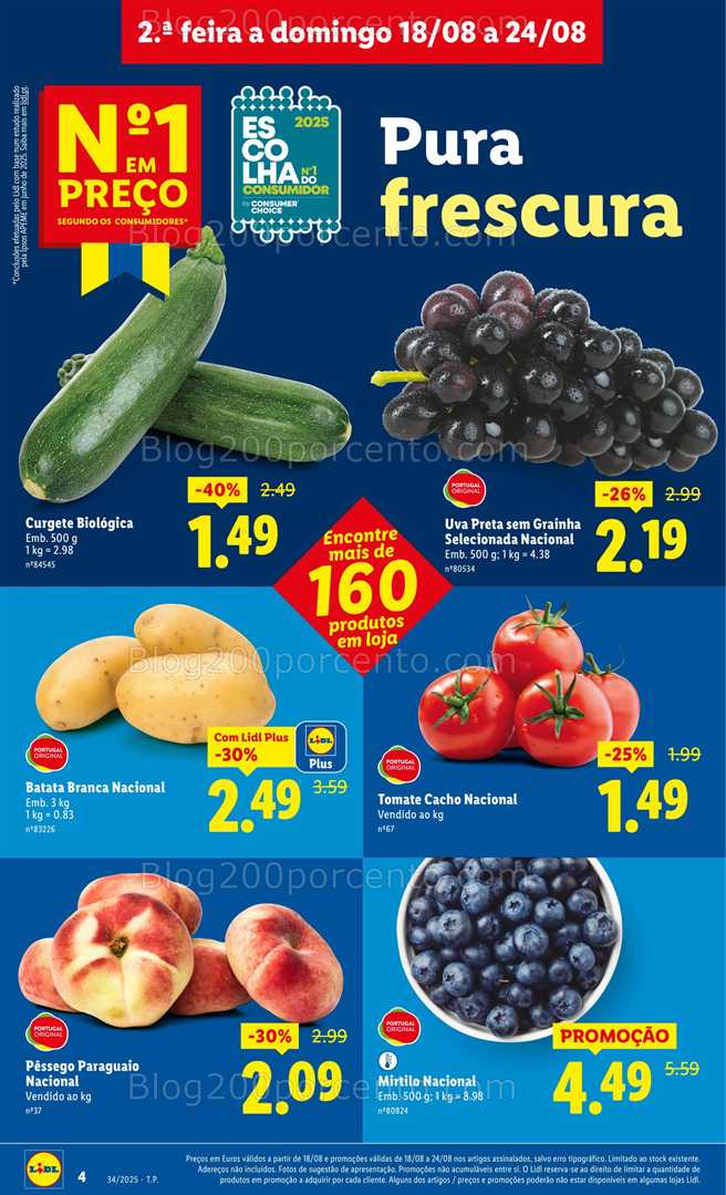 Antevisão Folheto LIDL Promoções de 18 a 24 agosto - Edição Digital