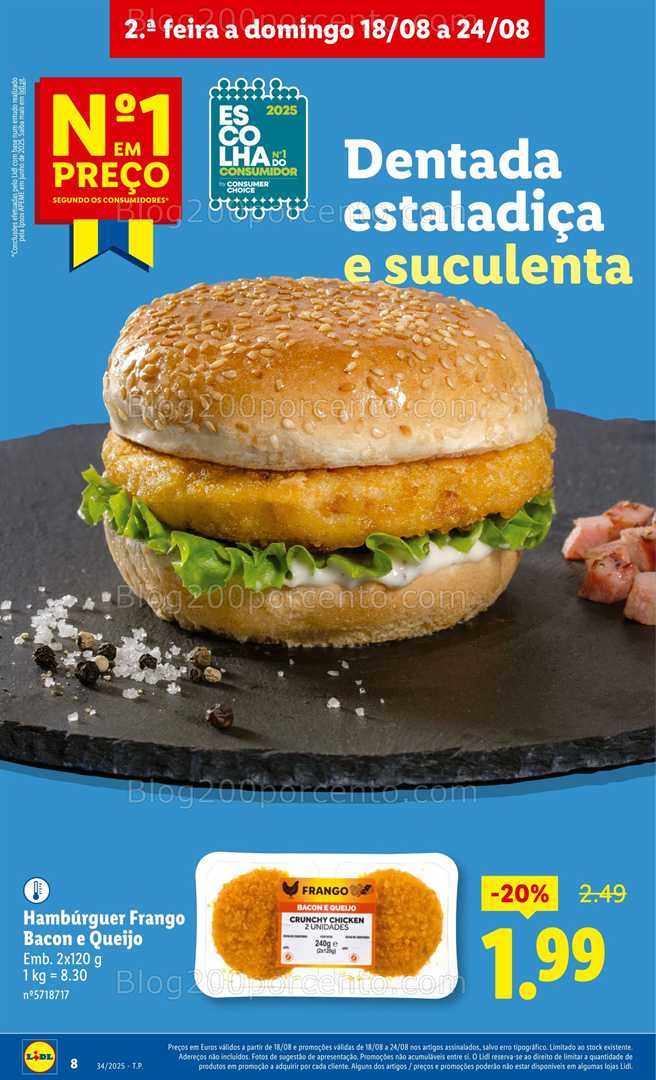 Antevisão Folheto LIDL Promoções de 18 a 24 agosto - Edição Digital