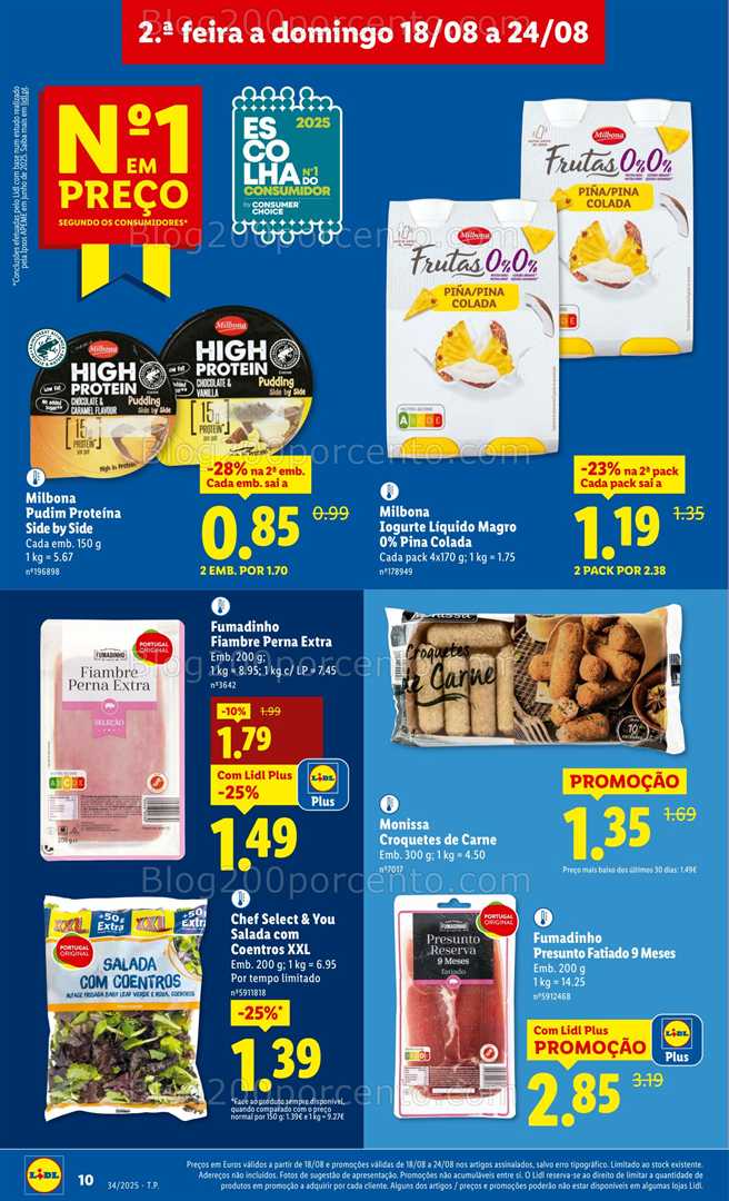 Antevisão Folheto LIDL Promoções de 18 a 24 agosto - Edição Digital