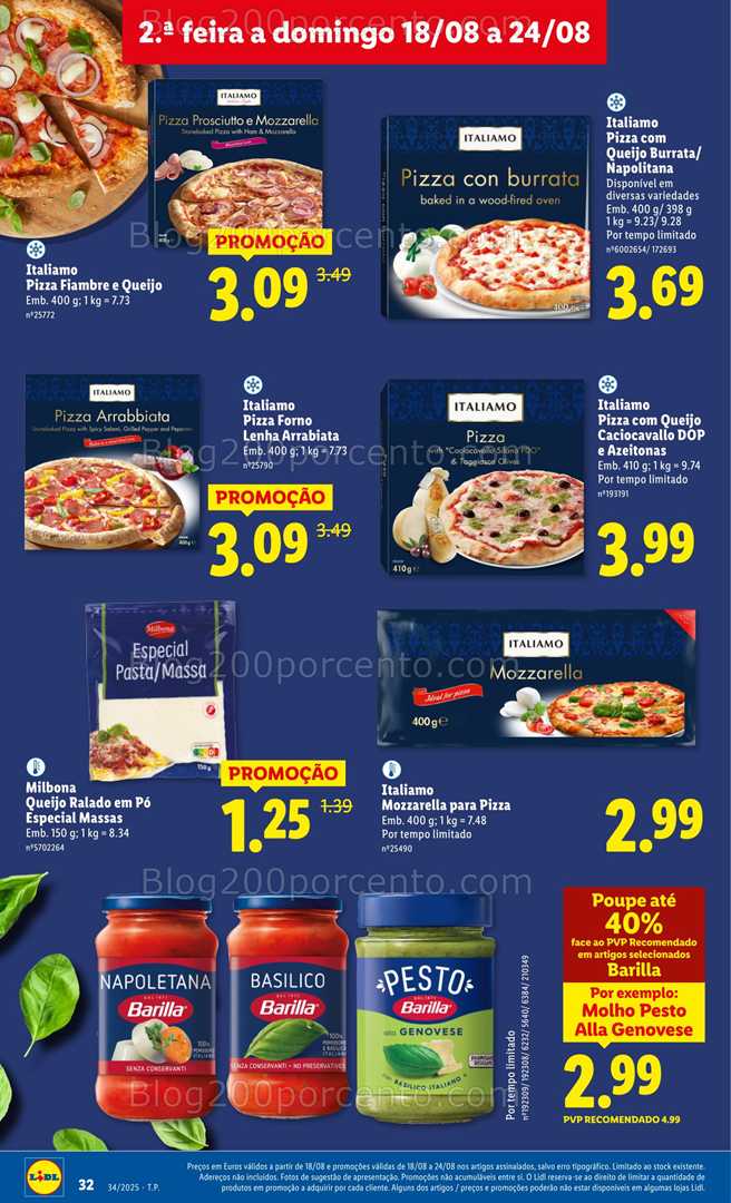 Antevisão Folheto LIDL Promoções de 18 a 24 agosto - Edição Digital