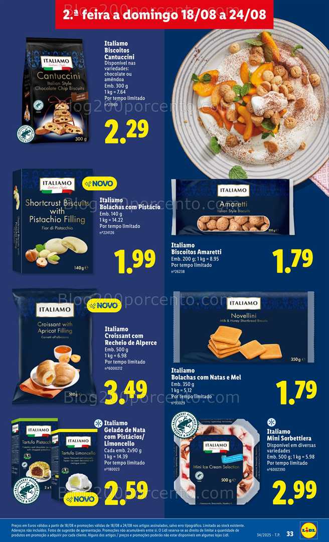 Antevisão Folheto LIDL Promoções de 18 a 24 agosto - Edição Digital