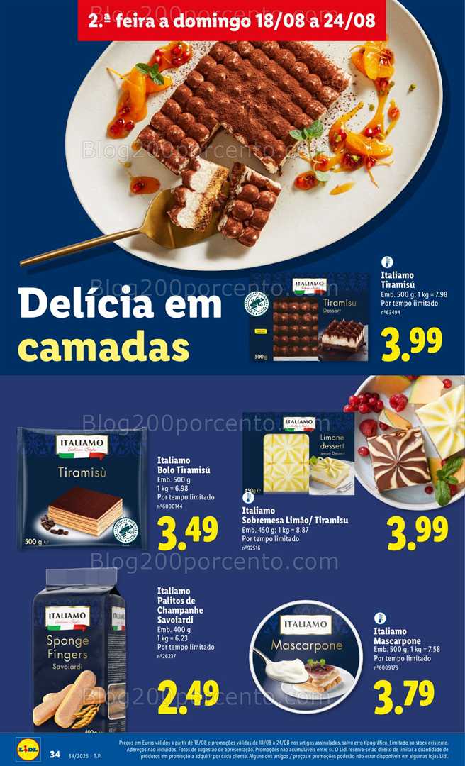 Antevisão Folheto LIDL Promoções de 18 a 24 agosto - Edição Digital