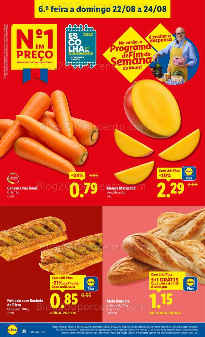 Antevisão Folheto LIDL Promoções de 18 a 24 agosto - Edição Digital