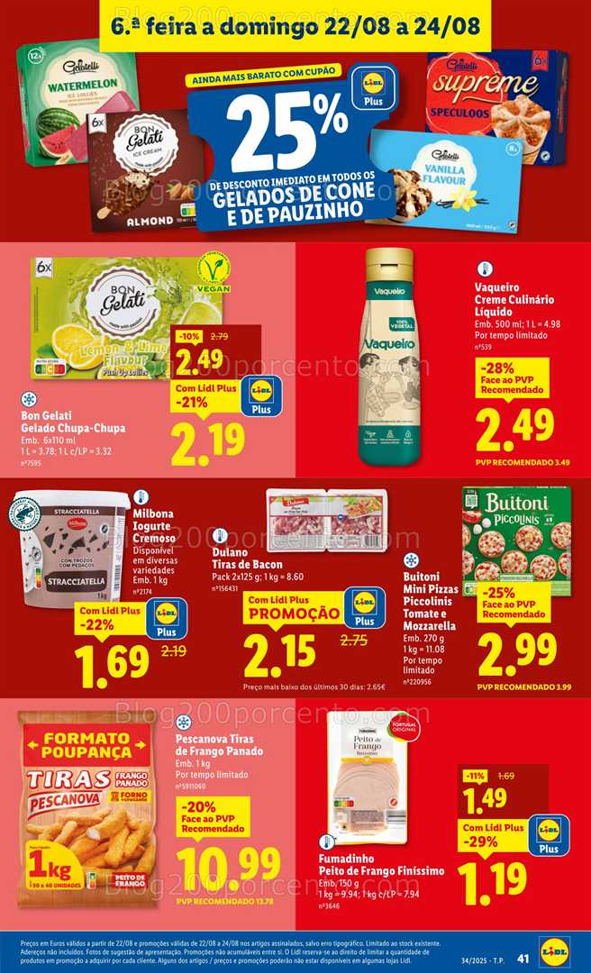 Antevisão Folheto LIDL Promoções de 18 a 24 agosto - Edição Digital