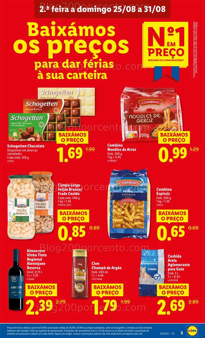 Antevisão Folheto LIDL Promoções de 25 a 31 agosto - Edição Digital
